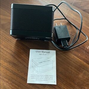 Black Sound machine with Power Adapter